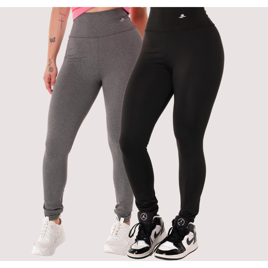 Calça Legging Feminina  Fitness Academia Suplex
