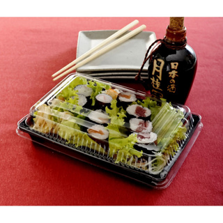 10 Embalagem Oriental Ref.: GO 915 (21,5x14,5x5,8 cm) galvanotek, comida-oriental, delivery, sushi em Oferta na Shopee
