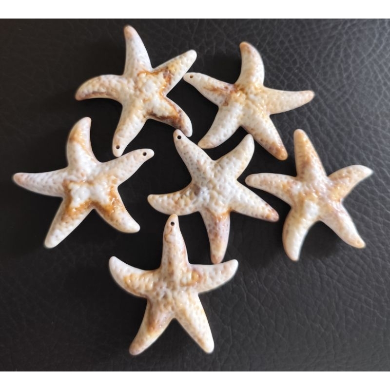 Pingente de estrela do mar grande para montagem de colares,brincos e outros acessórios e artesanatos