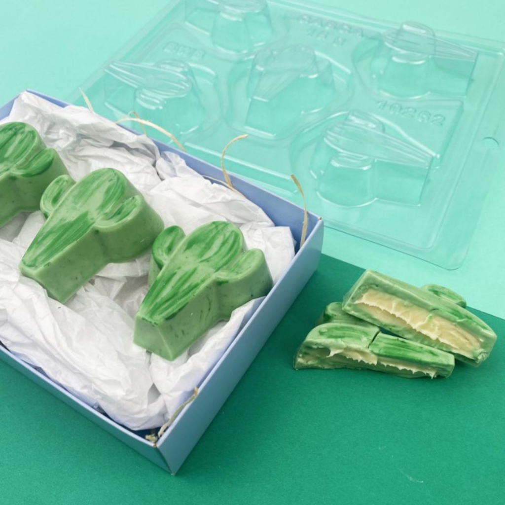 Forma Especial Cacto P Com Silicone (3 Partes) 10262 BWB em Oferta na Shopee