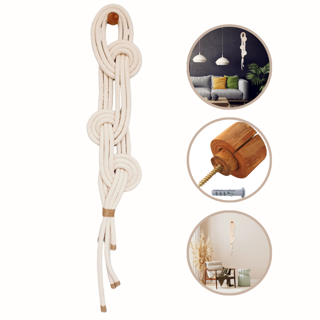 Cortina Corda Macramê - Comprar com Melhor Preço em Decoração