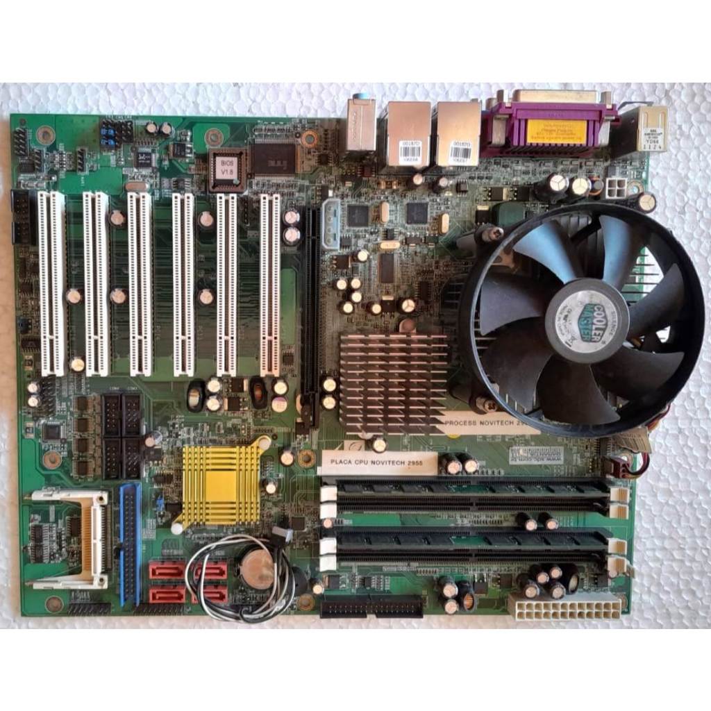 Kit Placa Mãe Lga 775+Processador Core 2 Duo+4gb Memória Ddr2