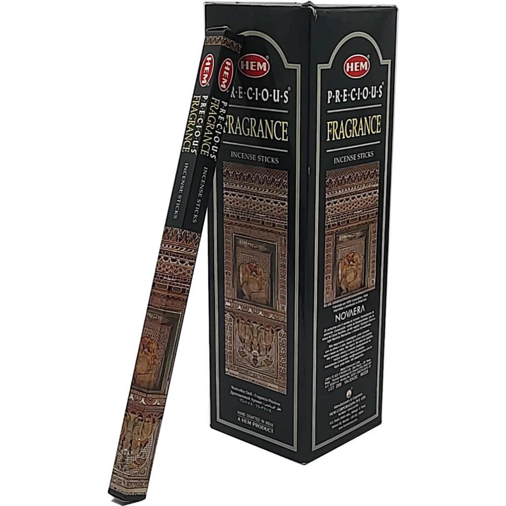 Incensos Precious Fragance Hem - Caixa com 25 unidades com 8 varetas cada. em Oferta na Shopee