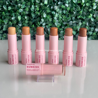 Bronzer Cemoso em Stick Sunkiss Ruby Rose Linha Rosa - Contorno Cremoso em Oferta na Shopee