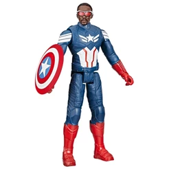 Boneco Capitão América Marvel Vingadores Titan Hero Sam Wilson - F9276