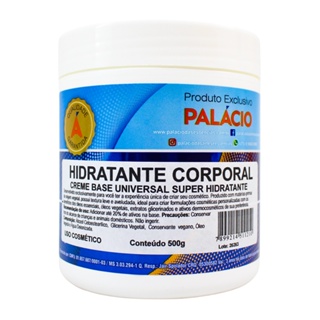 Hidratante Corporal (Creme Base Universal Super Hidratante) – 500 g em Oferta na Shopee