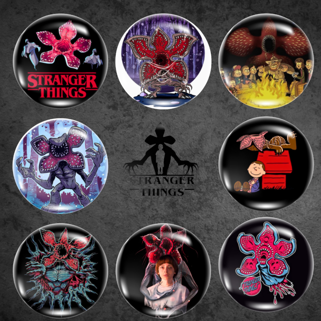 Bottons Broches Stranger Things Demogorgon (4,5cm)