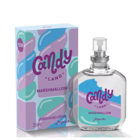 Perfume Feminino Candy Land Marshmellow Desodorante Colônia 25 ml Jequiti