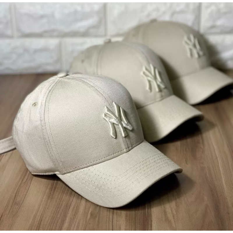 boné bege claro / bege masculino/ feminino New York