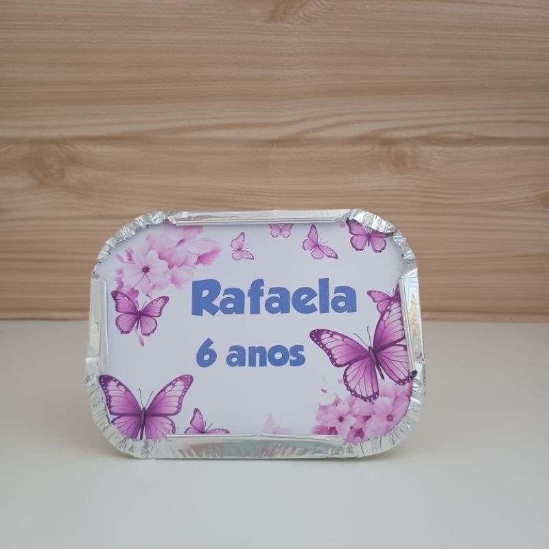 Marmita  para Bolo de Aniversário / Lembrancinha de Aniversário / Jardim das Borboletas / Jardim Encantado