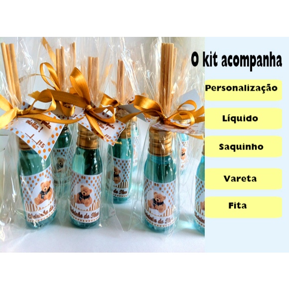 20 Mini Aromatizadores Lembrancinhas Com Personalização em Oferta na Shopee