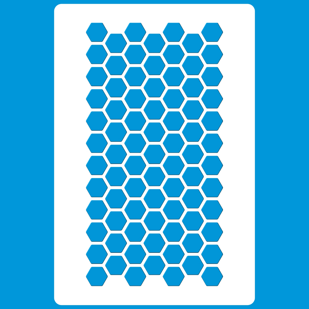 Stencil 8 X 12 Casulo Abelha Minusculo Molde Vazado Pintura Tecido Mdf Madeira Camiseta Pano Prato