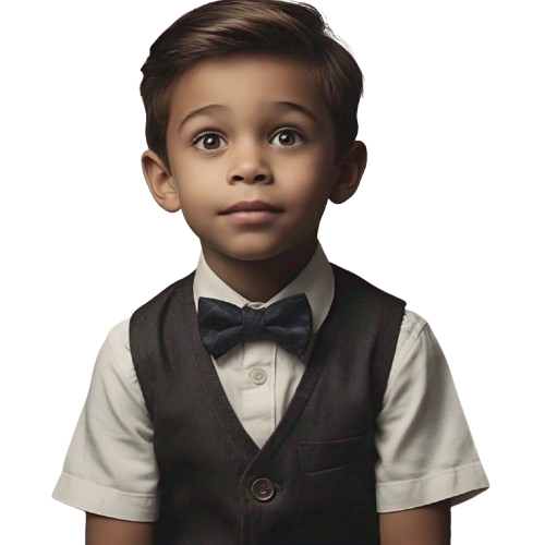 Camisa com Colete social infantil e gravata  festa menino Bebê varias cores