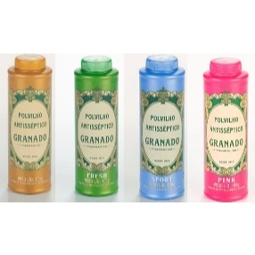 Granado Polvilho Antisséptico Tradicional, Fresh, Pink e Sport 100g | Original Sayo Presentes Shopee