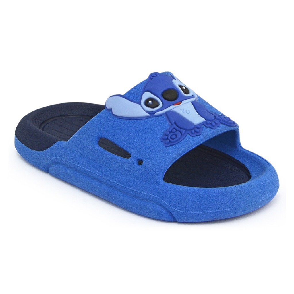 Chinelo Infantil Slide Lilo e Stitch Menino Confortável em Oferta na Shopee