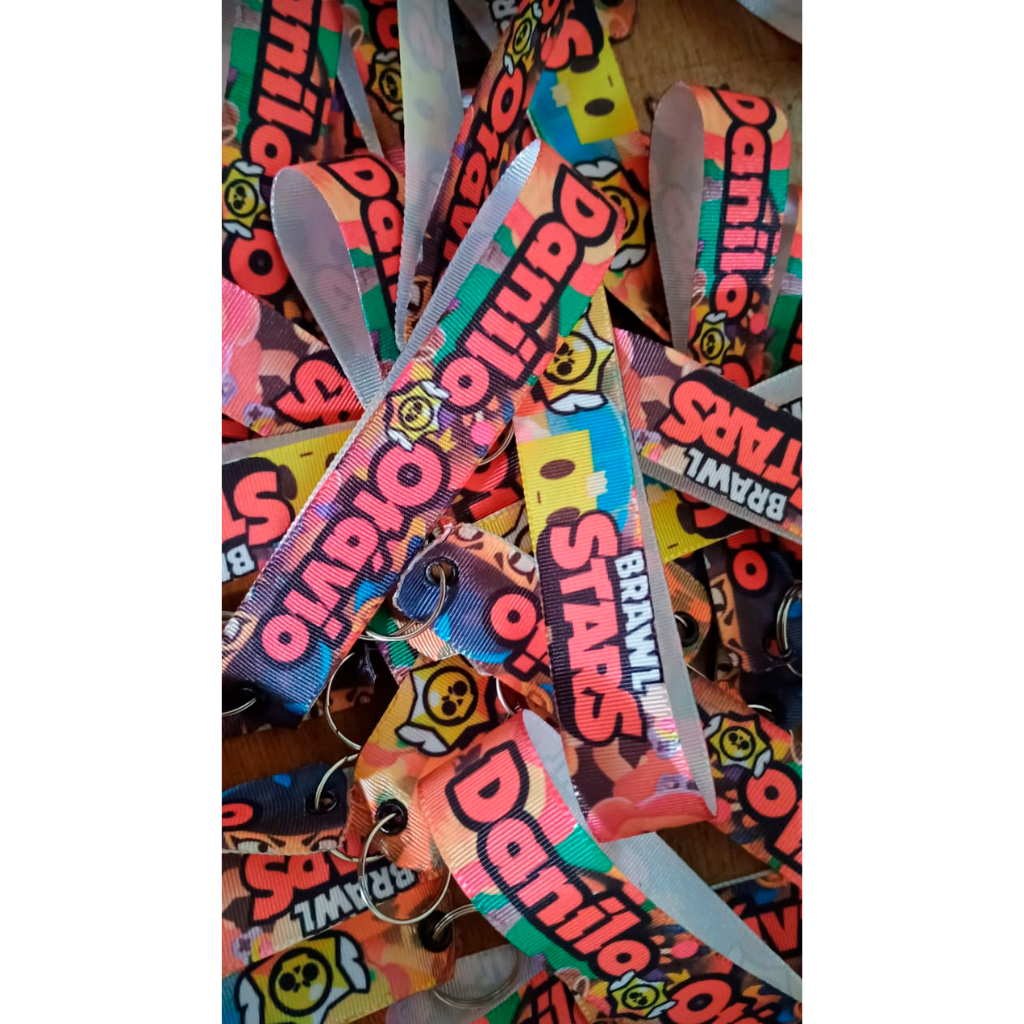 Chaveiro Estilo Cordão Personalizado 10pçs/20pçs/50pçs em Oferta na Shopee