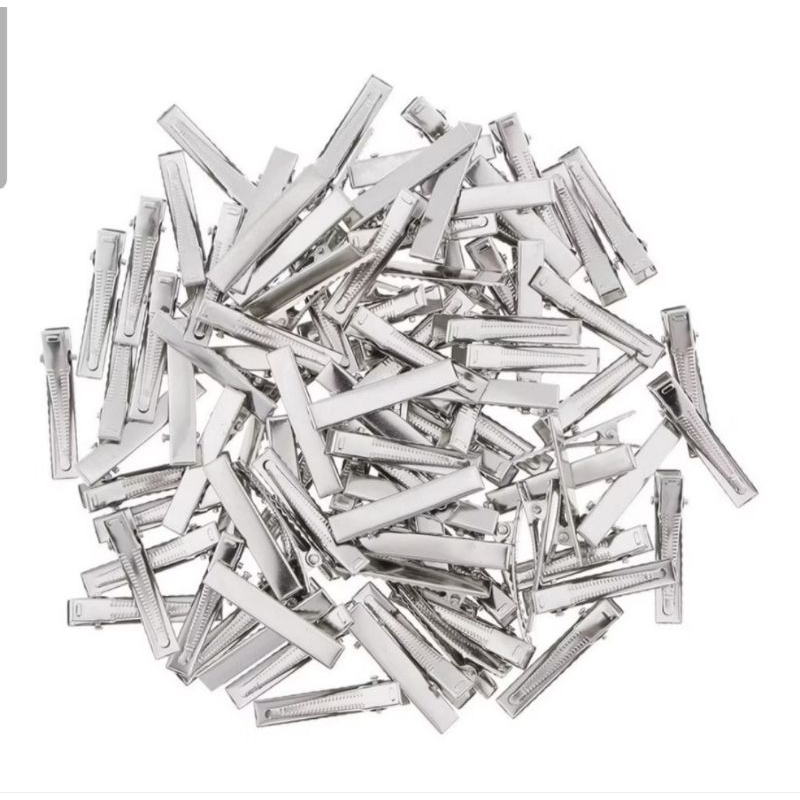 Bico De Pato Presilha Jacare mix  100 Unidades  Dividido 25 3cm/25 4CM /25 4,5 /25 5,5CM em Oferta na Shopee