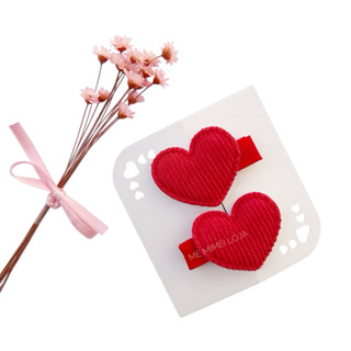 Presilha de cabelo PAR (3cm) acessórios menina com borrachinha antideslizante e forradas em Oferta na Shopee