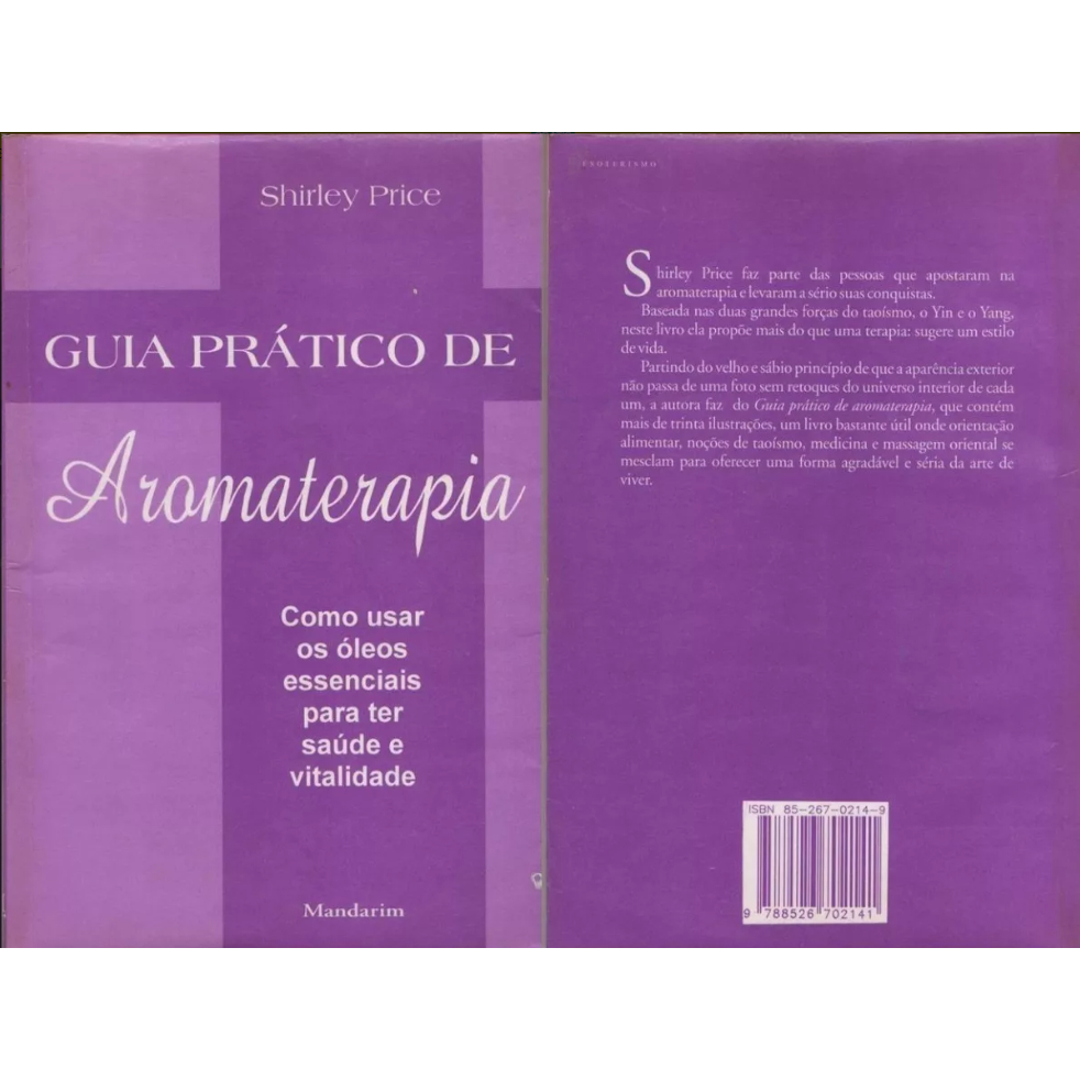 Livro Guia Prático De Aromaterapia - Shirley Price
