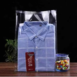 50 Saco Brilhante Adesivado BOPP Transparente em Oferta na Shopee