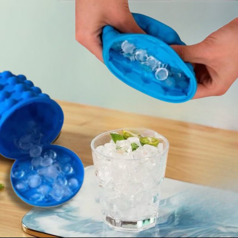 Balde de Gelo Silicone Térmico Forma Para Fazer Gelo