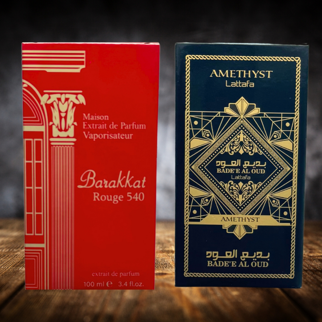Kit 2 Perfume Árabe Masculino e Feminino 100ml Amadeirado