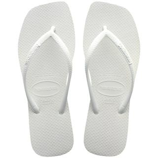 Chinelo Sandália Havaianas Slim Branco Square Quadrada Original em Oferta na Shopee