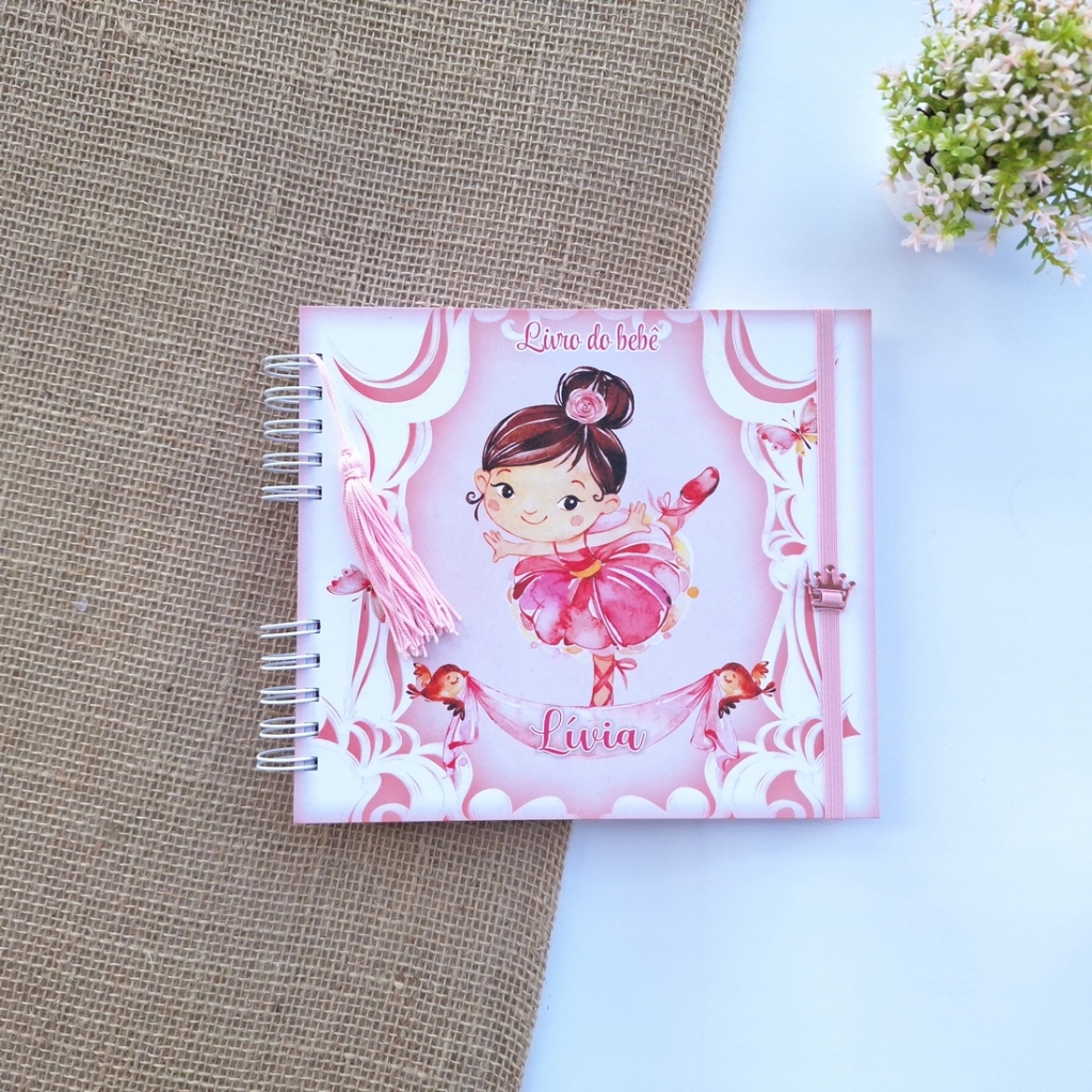 LIVRO DO BEBÊ - BAILARINA