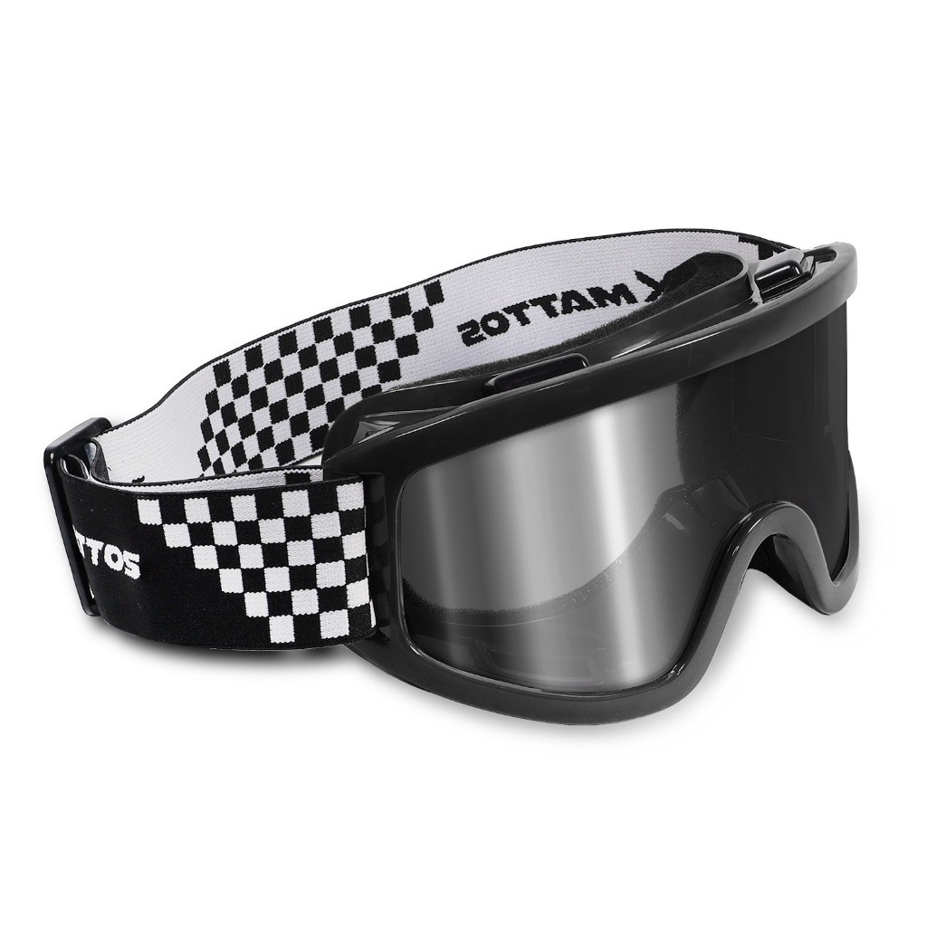 Óculos Para Motocross / Trilha Mattos Mx Lente Espelhada Varias Cores