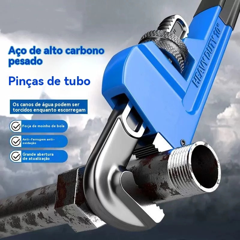 Chave Grifo Para Tubos Uso Profissional '' Tipo Americano" tamanho 10