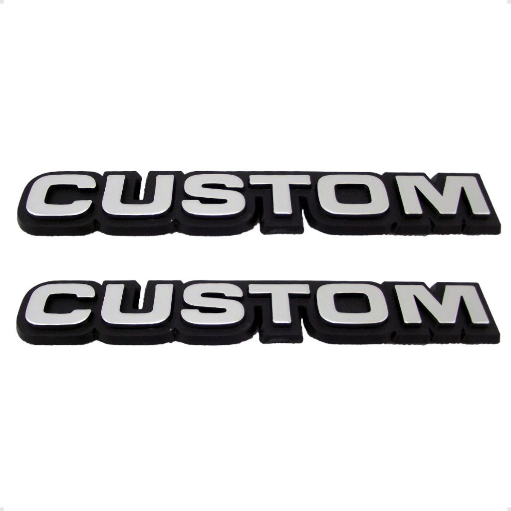 Par Emblemas Custom D20 D10 A10 C10 C20 D40 Chevrolet