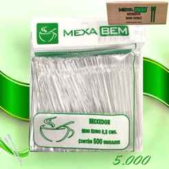 5000 Mexedor 8,5 cm Tipo Mini Remo Café Chá Mexa Bem 10x500 OFF