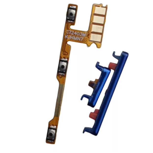 Flex Botões Power E Volume +Botão Externo Redmi Note 8 novo # MULTICOISAS