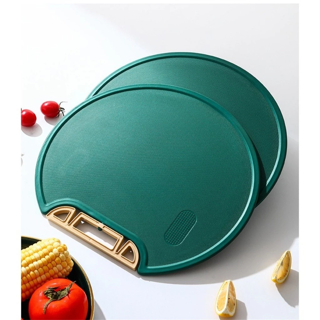 Imagem Tábua De Corte Antibacteriana À Prova De Mofo 31cm/35cm Com Suporte Em Pé Para Cozinha