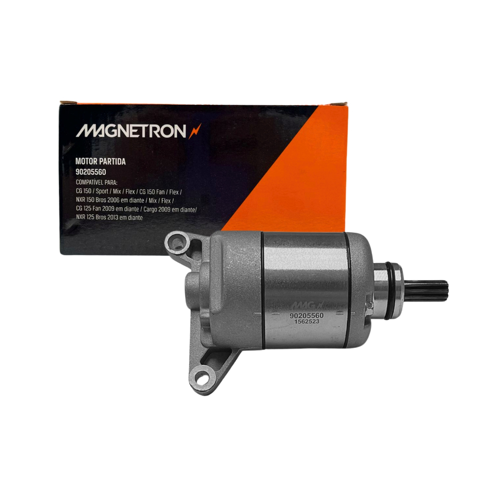 Motor de Partida Arranque Honda CG Titan Fan NXR Bros 150 e 125 de 2004 até 2015 Magnetron em Oferta na Shopee