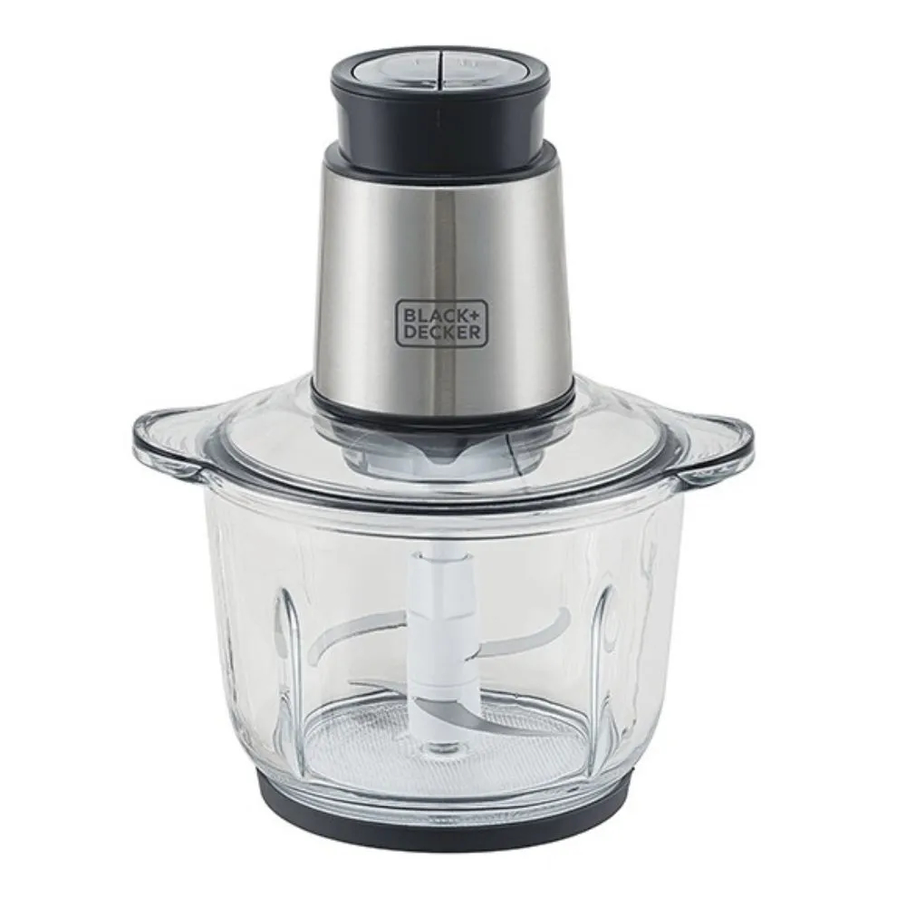 Processador de Alimentos Black&Decker Gourmand Gris MP300g 127V Inox