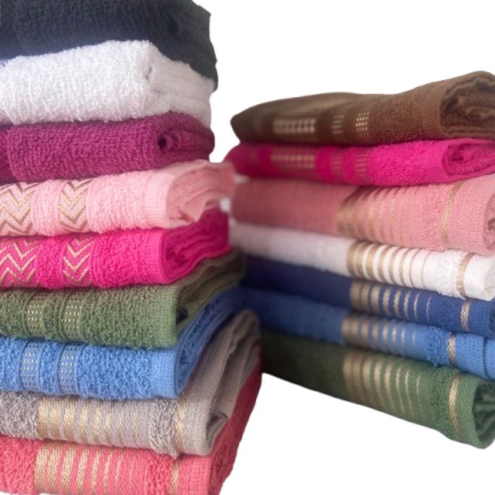 ⚡ Oferta Relâmpago! 10 Toalhas de Rosto 100% Algodão com Leve Defeito – Preço Imbatível!