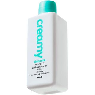 Creamy Skincare Ácido Salicílico 90ml | Ameniza Linhas Finas, Rápida Absorção, Diminui os Cravos em Oferta na Shopee