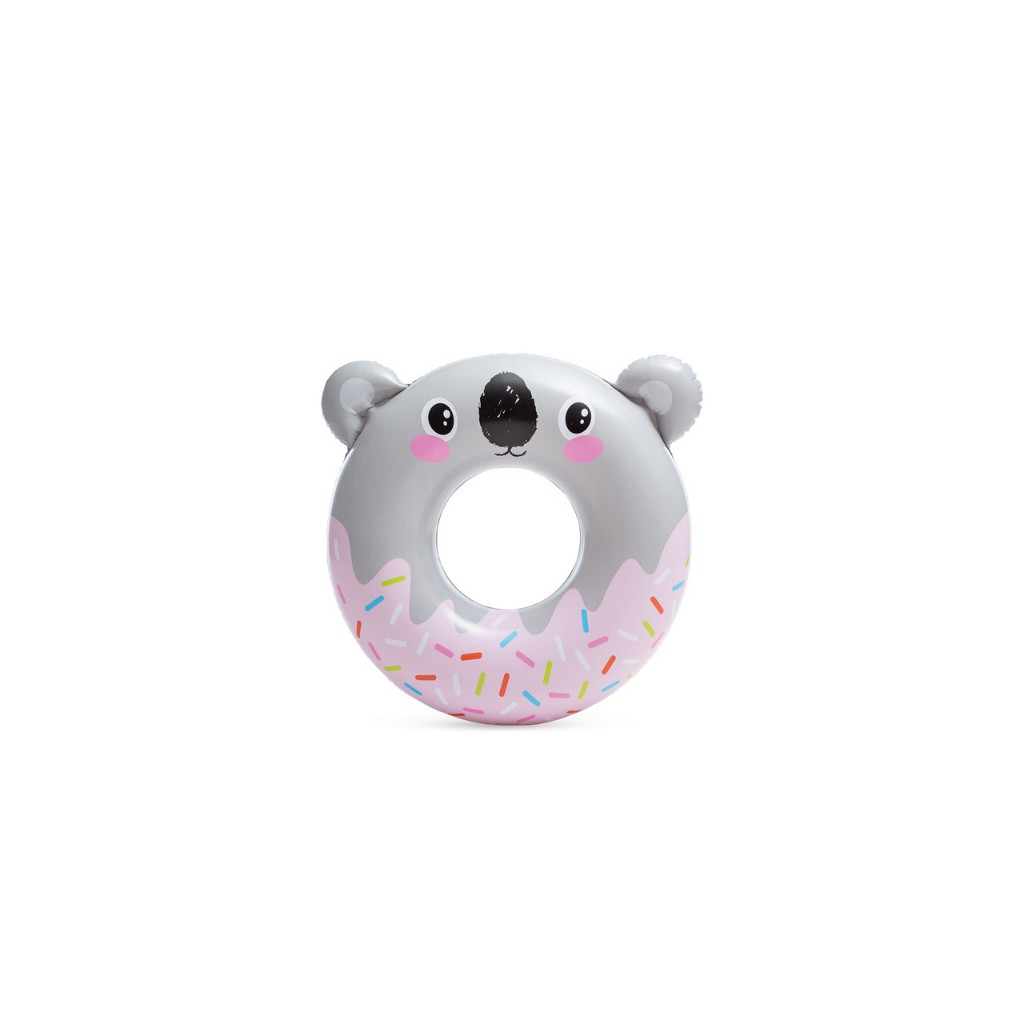 Detalhes do Boia Inflável Infantil Animais Fofinho - Intex 59266