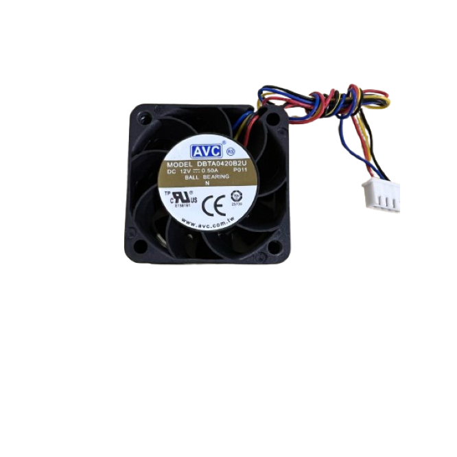 Cooler Ventoinha 40x40x20mm 12v 0.50 Avc 4 Fios Rolamento
