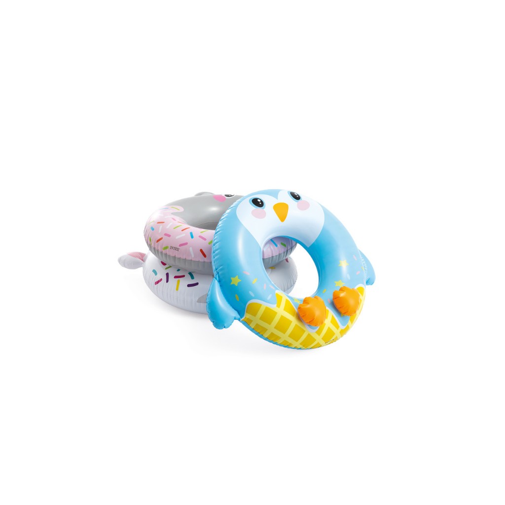Boia Inflável Infantil Animais Fofinho - Intex 59266 - Mom & Baby