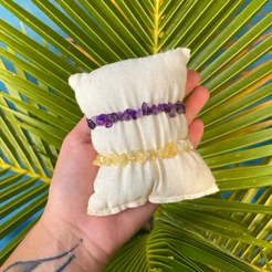 Pulseiras pedras naturais