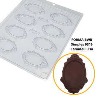 1~10 Forma Simples - Camafeu Liso 9316 (G4) em Acetato BWB Para Bombom e Doces de Chocolate Páscoa em Oferta na Shopee