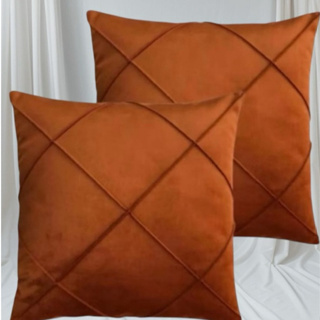 2  Capas de Almofadas Grandes 50x50cm Suede Drapeada em Oferta na Shopee