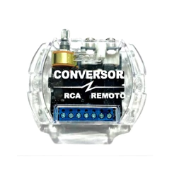 Conversor Rca Remoto Zendel Filtro Anti Ruido Som Automotivo