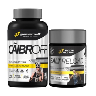 Cãibroff 60 cápsulas + Salt Reload 30 Cápsulas de Sal Bodyaction em Oferta na Shopee
