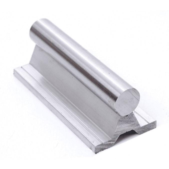 Eixo Suportado T Eixo Com Suporte Aluminio 16mm X 300mm Cnc