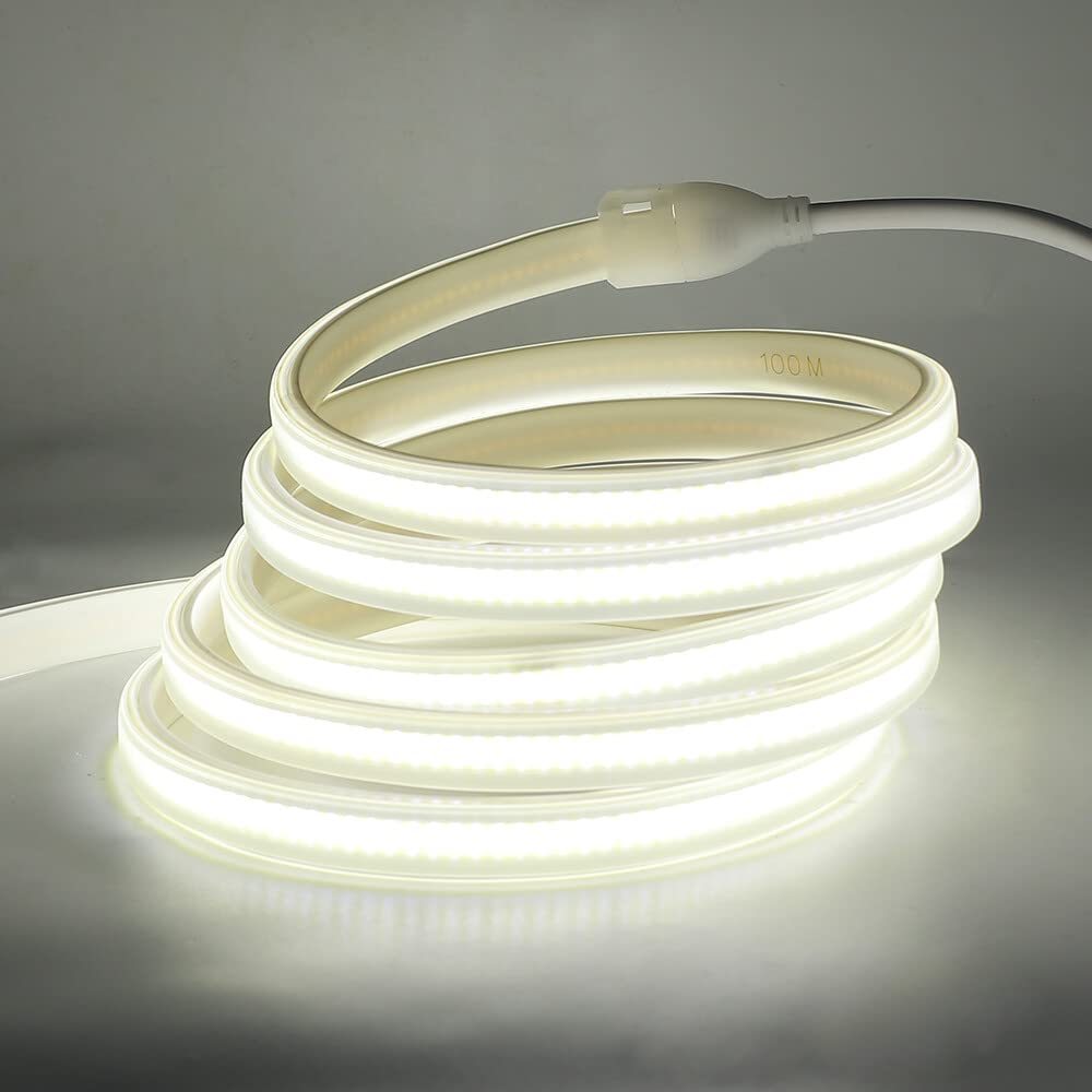 2m Mangueira Fita Led Cob 320 Leds Super Brilho + Conector