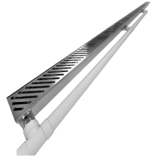 Ralo Continuum Inox 100cm Industrial Liga Em Série Exclusivo BR Steel Direto Fábrica