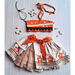 Fantasia Moana Luxo conjunto